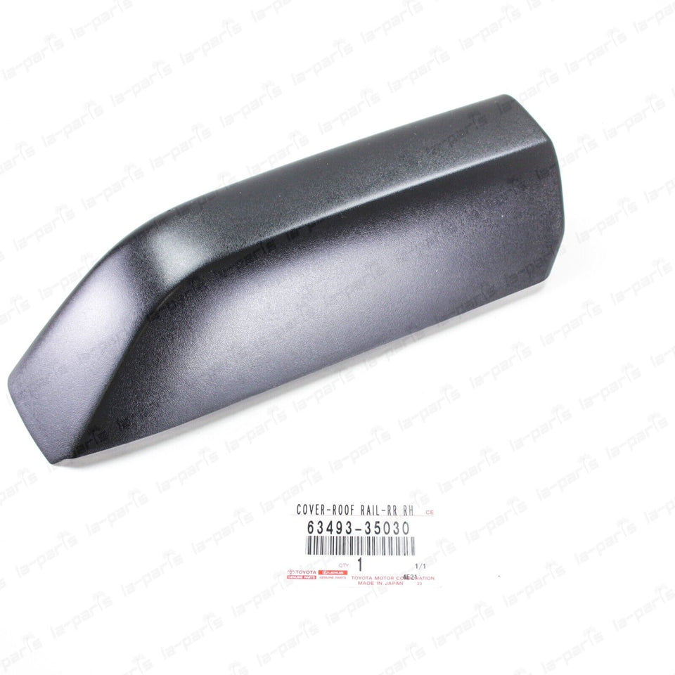 New Genuine OEM Toyota 10-23 4Runner Passenger Rear Roof Rack Cover 63493-35030