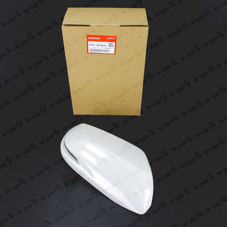 Genuine Honda 19-21 CR-V HR-V White Pearl NH883P Passenger Side Mirror Skull Cap