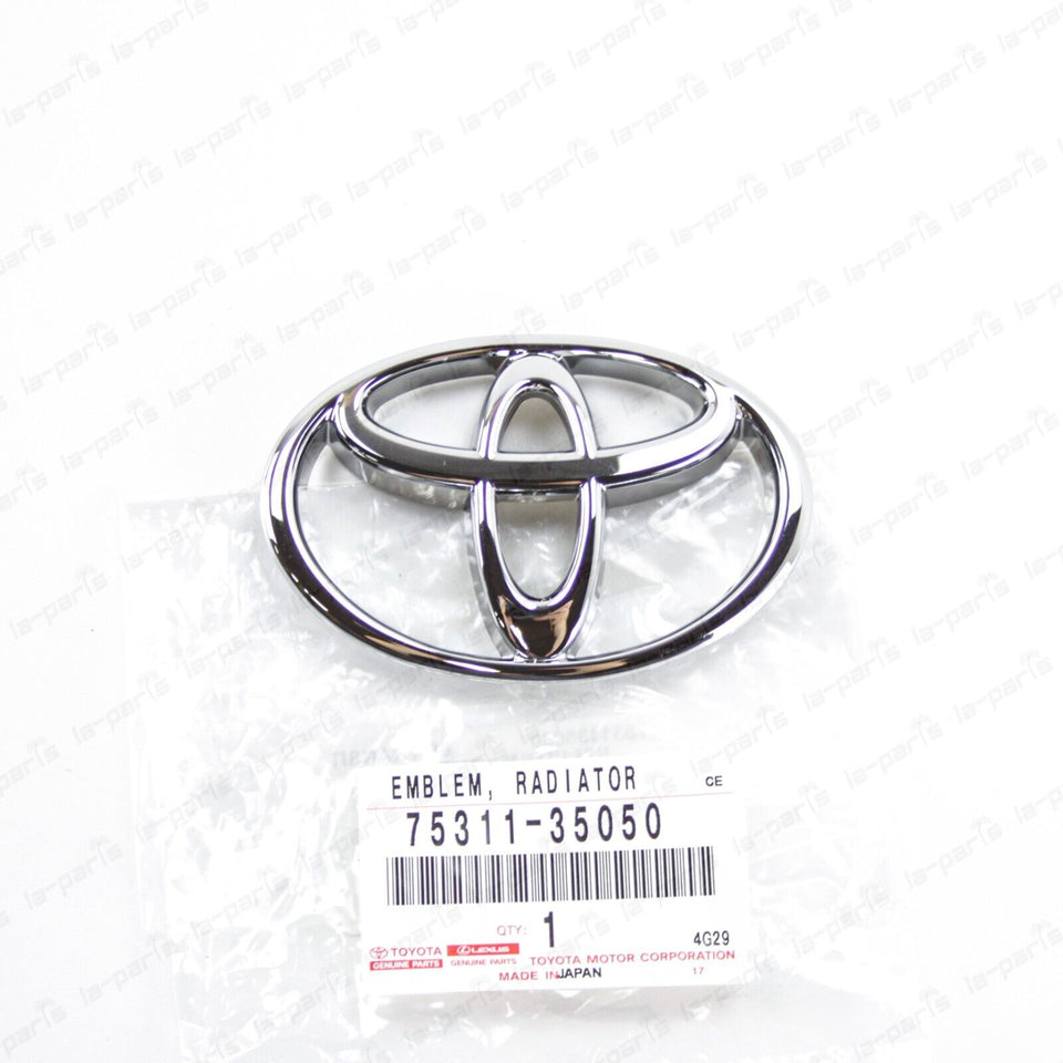Genuine Toyota 92-95 4Runner Pickup 2WD Front Radiator Grille Emblem 75311-35050