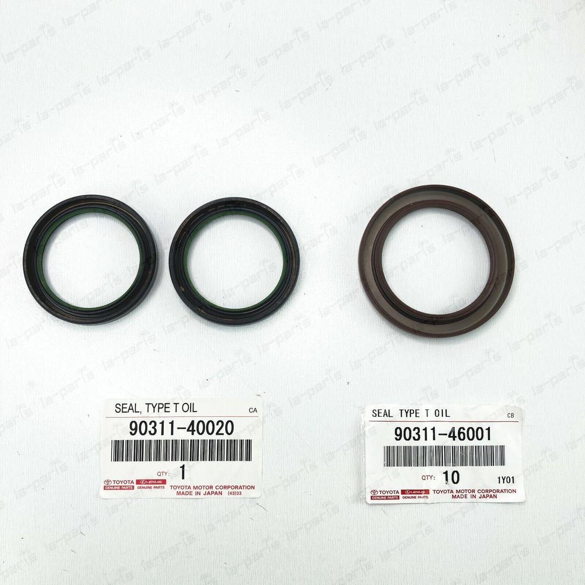 Genuine Toyota Supra Gs300 Sc300 Is300 Crank 9031146001 & Cam Seals 9 Laparts