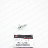 New Genuine Mitsubishi License Bracket Screw MS350014