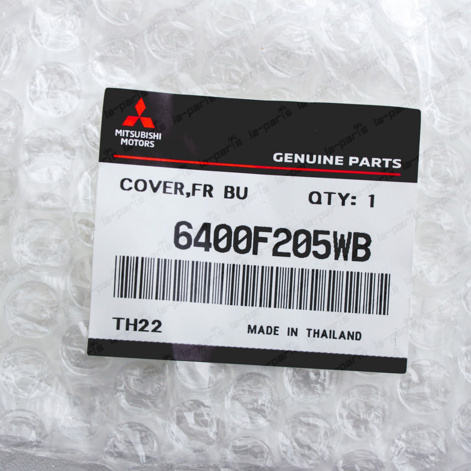 Genuine OEM Mitsubishi 17-20 Mirage G4 Front Bumper Tow Hook Eye Cap 6400F205WB8