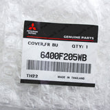 Genuine OEM Mitsubishi 17-20 Mirage G4 Front Bumper Tow Hook Eye Cap 6400F205WB8