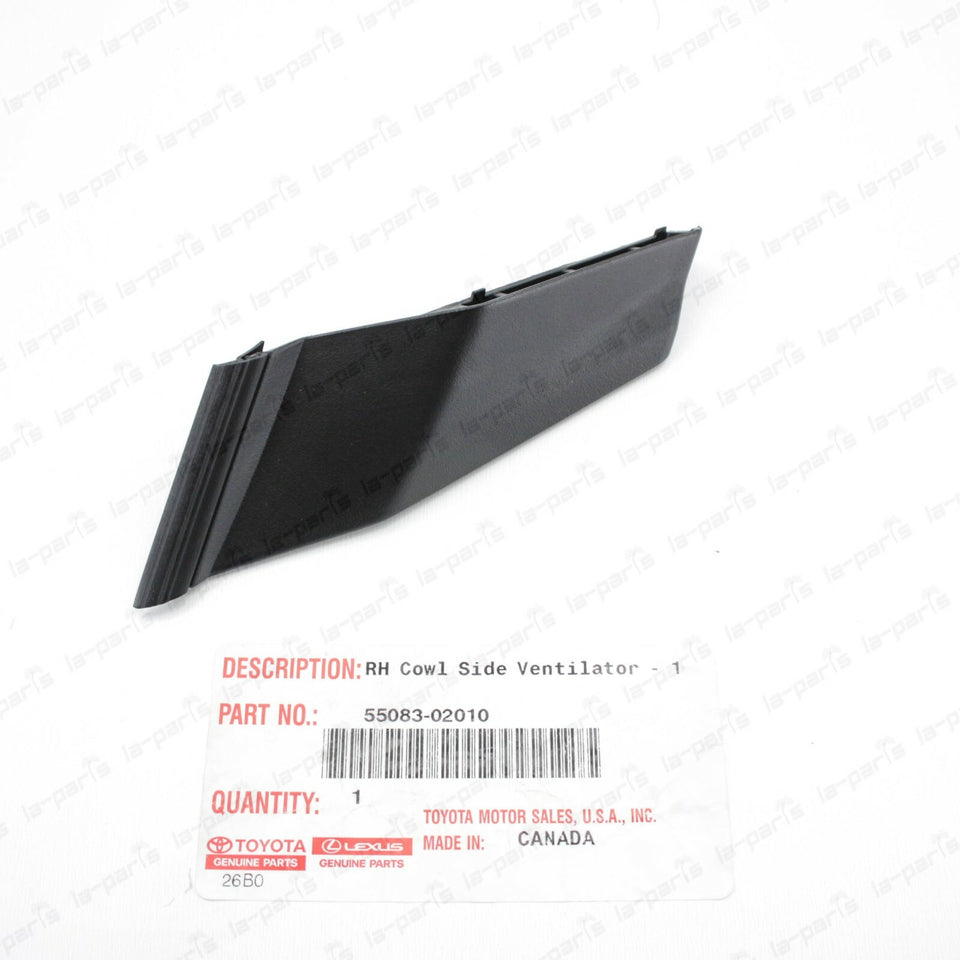 NEW GENUINE TOYOTA 14-19 COROLLA RIGHT FENDER TO COWL HOOD SIDE SEAL 55083-020100