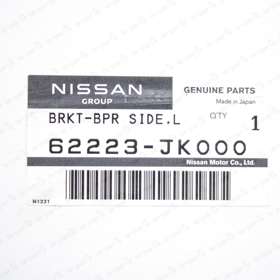 New Genuine Nissan Infiniti G25 G35 G37 Q40 Driver Side Front Bumper Bracket
