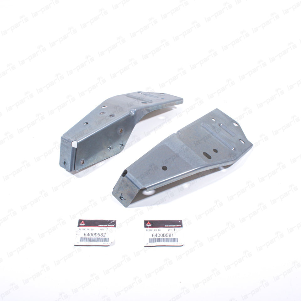 New Genuine OEM Mitsubishi 14-22 Outlander Front LH & RH Bumper Side Bracket SET1