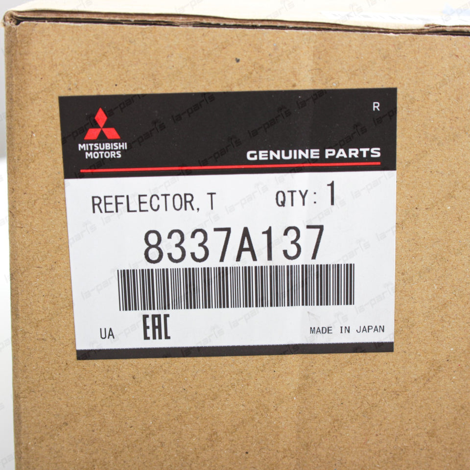 New Genuine OEM Mitsubishi 16-20 Outlander  Rear Bumper LH Reflector 8337A13712