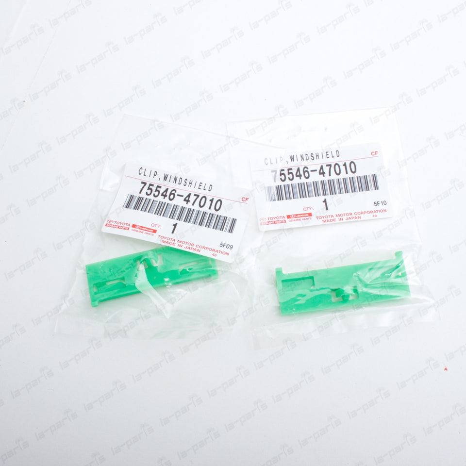 New Genuine Toyota 16-22 Prius Prius Prime Front Windshield Molding Kit w/clips9
