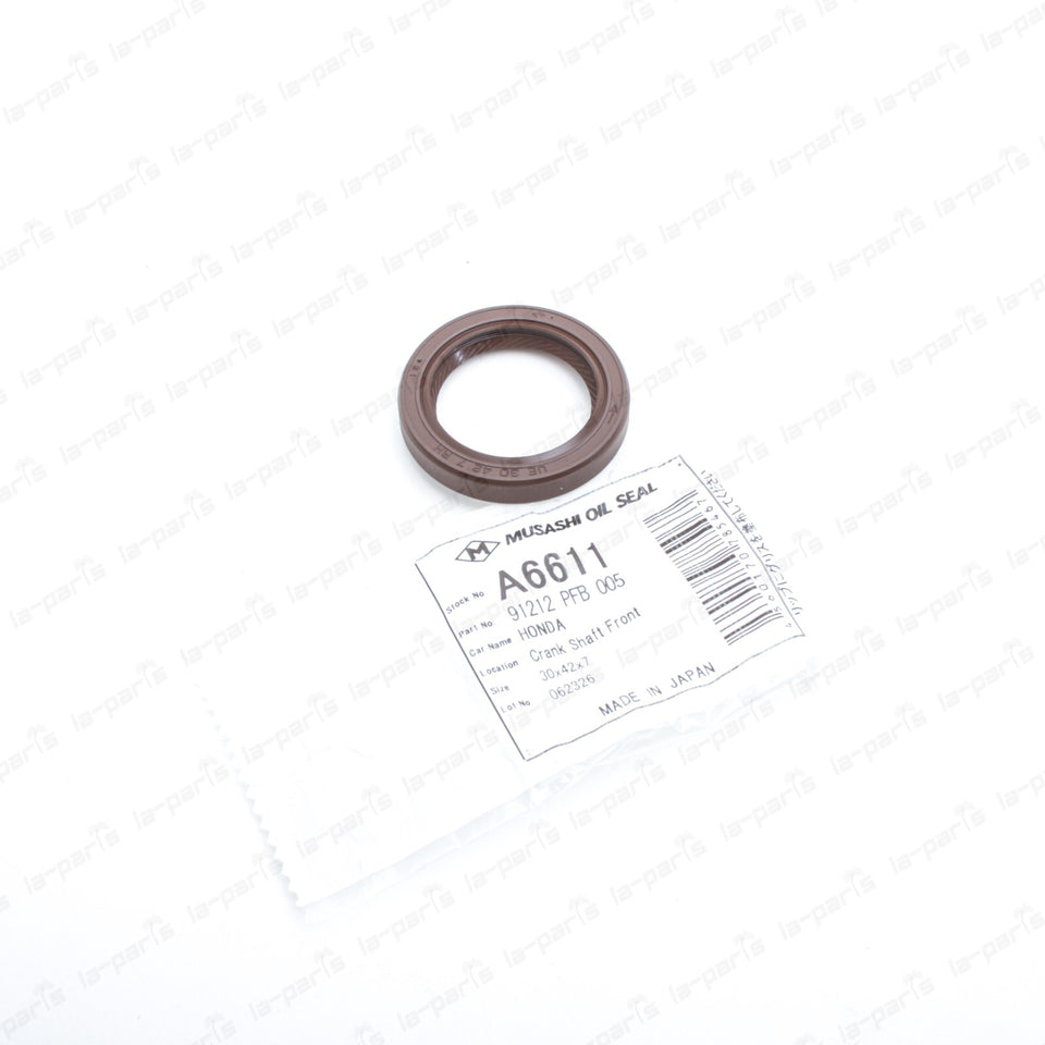 JDM Musashi Front Crankshaft Oil Seal A6611 For Honda Acty HH5 HH6 HA6 HA70