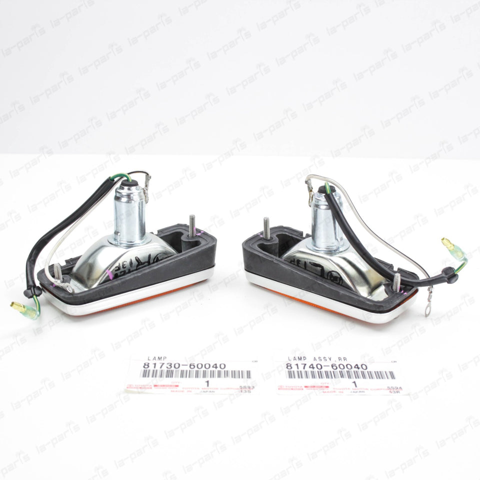 GENUINE TOYOTA LAND CRUISER FJ40 FJ43 FJ45 RIGHT & LEFT TURN SIGNAL LAMP SET3