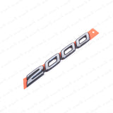 New Genuine OEM Honda 00-09 S2000 Side Fender 2000 Emblem 75711-S2A-000 Qty:11