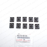 New Genuine OEM Toyota Lexus Splash Shield Under Cover U-Nut 90179-06104 Qty:100