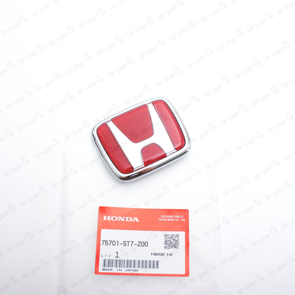 New Genuine OEM Honda 95-01 Integra Type R DC2 Rear Red Emblem 75701-ST7-Z001