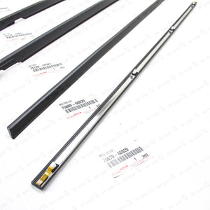 Genuine Toyota 91-98 Land Cruiser 80 FZJ80 Lexus LX450 6-Set Door Belt Molding9