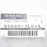 New Genuine Nissan Infiniti 08-13 G37 14-15 Q60 Hood Lock Latch Release Cable