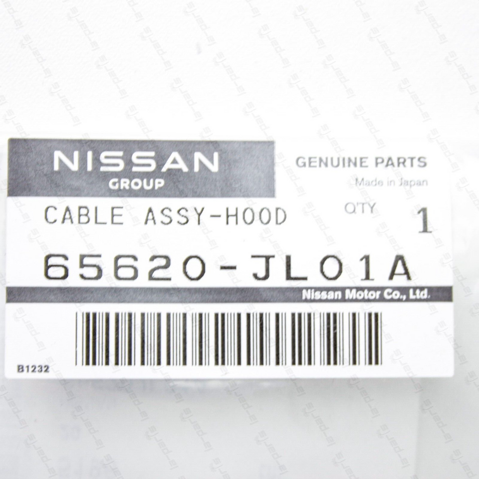 New Genuine Nissan Infiniti 08-13 G37 14-15 Q60 Hood Lock Latch Release Cable6