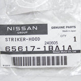 Genuine Nissan GT-R EX35 FX35 FX50 G25 G37 Hood Latch Lock Striker 65617-1BA1A