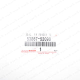 GENUINE TOYOTA 2012-2015 YARIS FRONT LEFT FENDER TO COWL SIDE SEAL 53867-520905