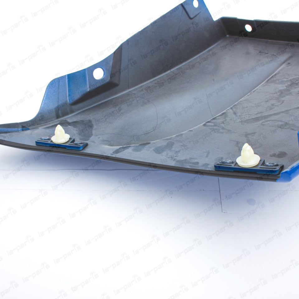 New Genuine Subaru Impreza 03-05 WRX STi Blue Front Bumper Driver Air Dam Skirt5