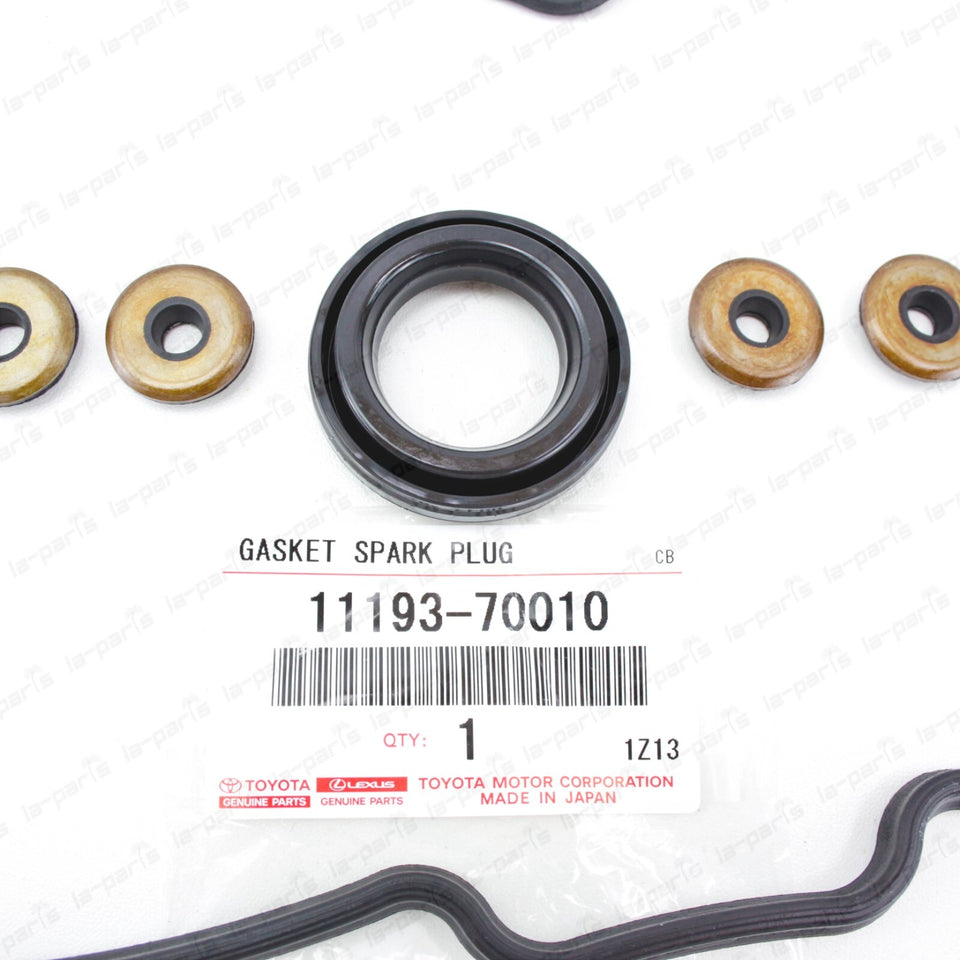 GENUINE TOYOTA TUNDRA 4RUNNER TACOMA 3.4L  5VZFE VALVE COVER GASKETS SEALS SET2