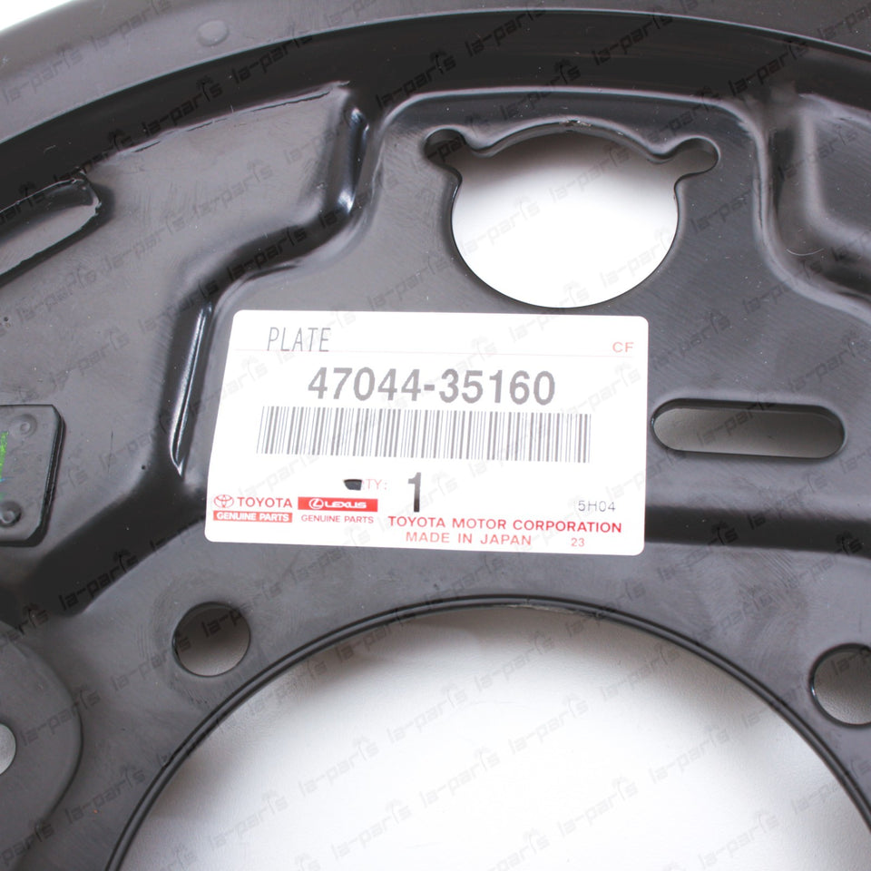 New Genuine OEM Toyota 95-03 Tacoma RR Driver Brake Backing Plate 47044-351608
