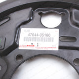 New Genuine OEM Toyota 95-03 Tacoma RR Driver Brake Backing Plate 47044-351608