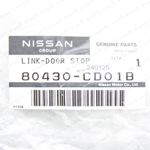 New Genuine OEM Nissan 03-08 350Z Front Door Check Stopper Link 80430-CD01B