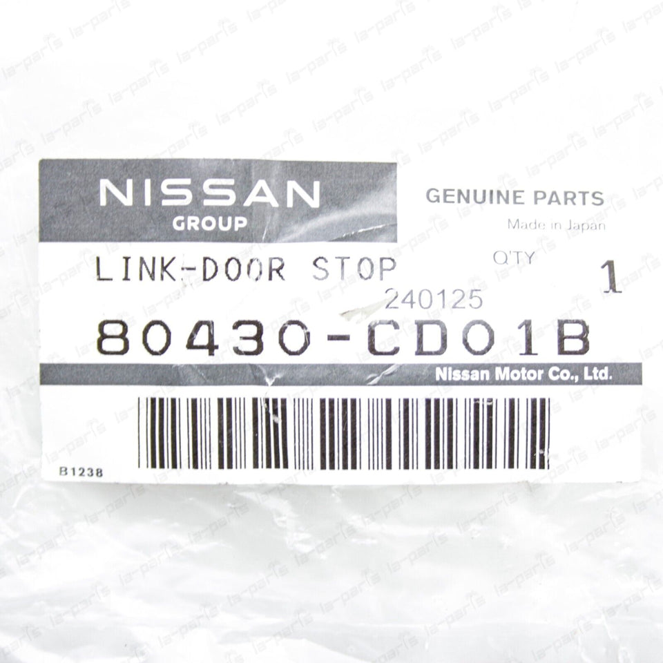 New Genuine OEM Nissan 03-08 350Z Front Door Check Stopper Link 80430-CD01B