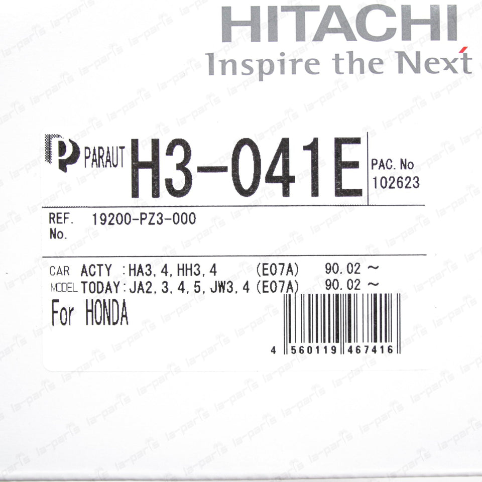 Hitachi Water Pump for Honda Beat PP1 Acty HA3 HA4 HA5 HH3 E07A 19200-P36-0008