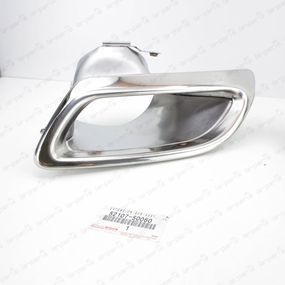 New Genuine OEM Lexus 2007-2010 LS460 LS600h Rear Exhaust Tips Pair1