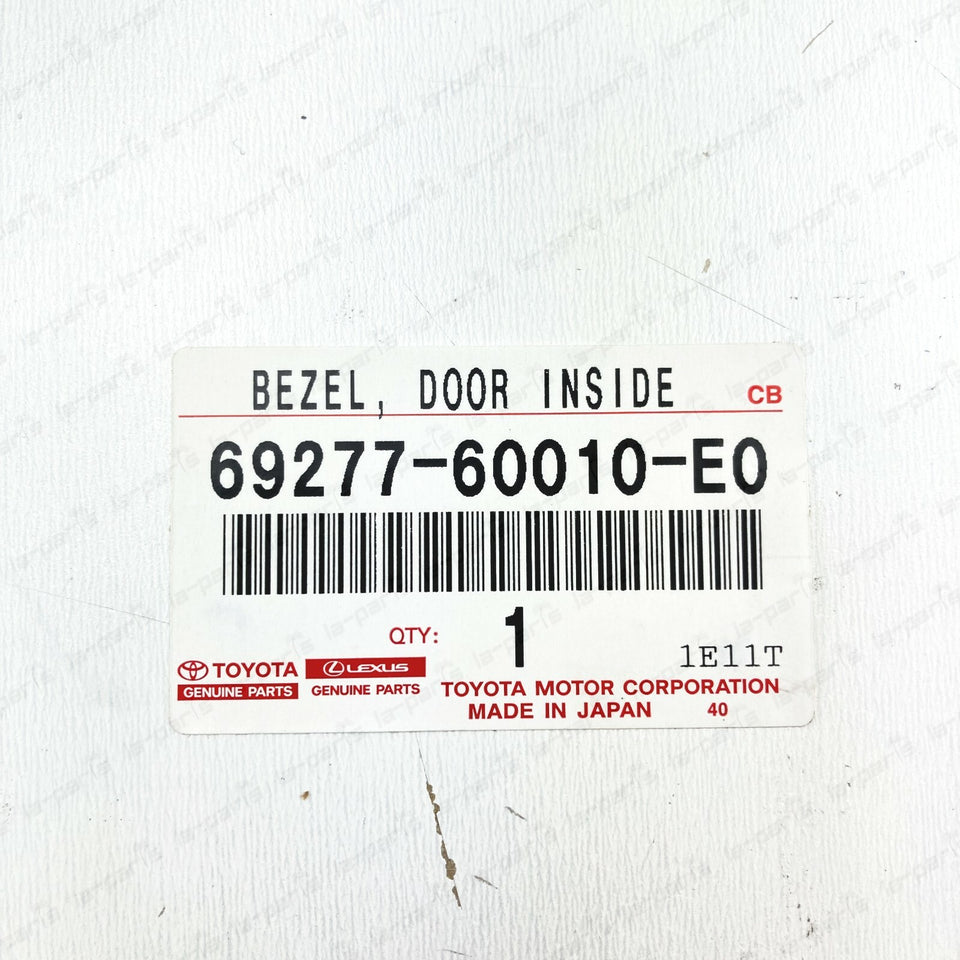NEW GENUINE TOYOTA LC 80 LEXUS LX450 OAK INNER DOOR HANDLE BEZEL RIGHT SIDE5