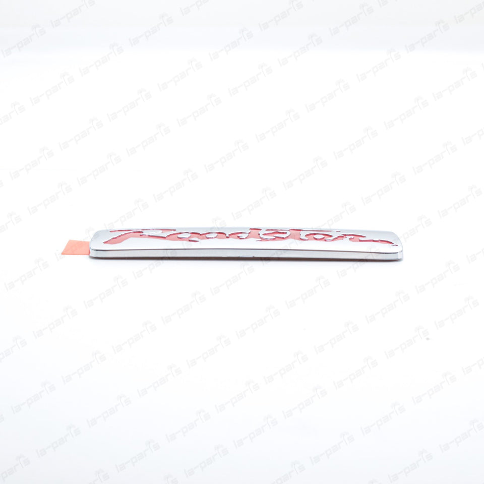 New Genuine OEM Mazda MX-5 Miata Rear Red Roadster Badge N001-51-721A7