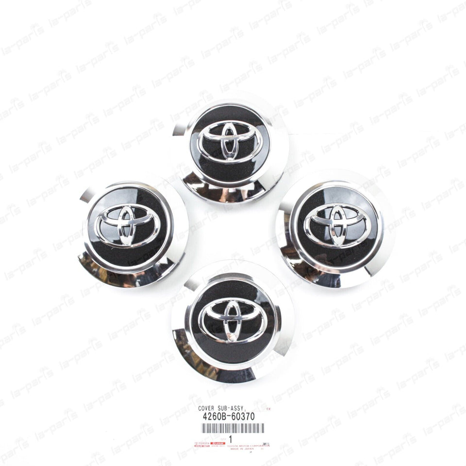 Genuine Toyota 16-21 Land Cruiser Allow Wheel Center Cap 4260B-60370 SET OF 4