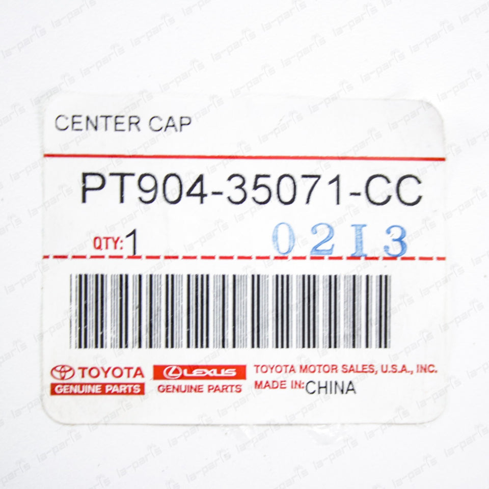 New Genuine Toyota 07-14 FJ Cruiser Dark Gray TRD Center Hub Cap PT904-35071-CC8