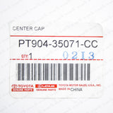 New Genuine Toyota 07-14 FJ Cruiser Dark Gray TRD Center Hub Cap PT904-35071-CC8