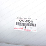 Genuine Lexus 14-24 IS350 IS200t IS250 Front RH Windshield Moulding 75551-530419