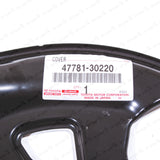 Genuine OEM Lexus 06-16 IS250 IS350 RWD Front Left & Right Brake Dust Shield SET11