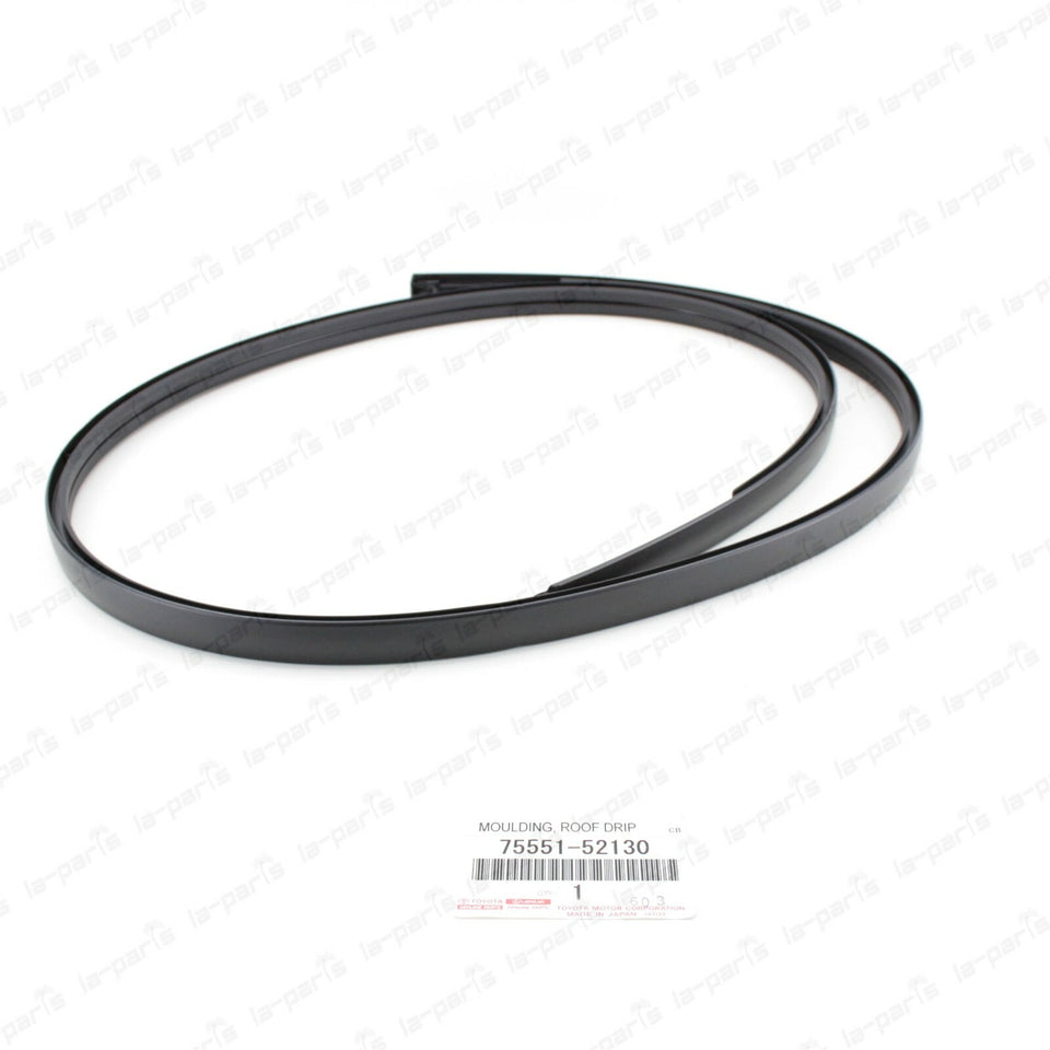 NEW GENUINE TOYOTA 07-11 YARIS HATCH ROOF DRIP SIDE FINISH MOULDING 75551-521301