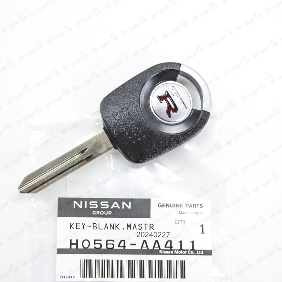 New Genuine Nissan Skyline R34 GTR BNR34 S15 200SX Silvia Key Blank H0564-AA411