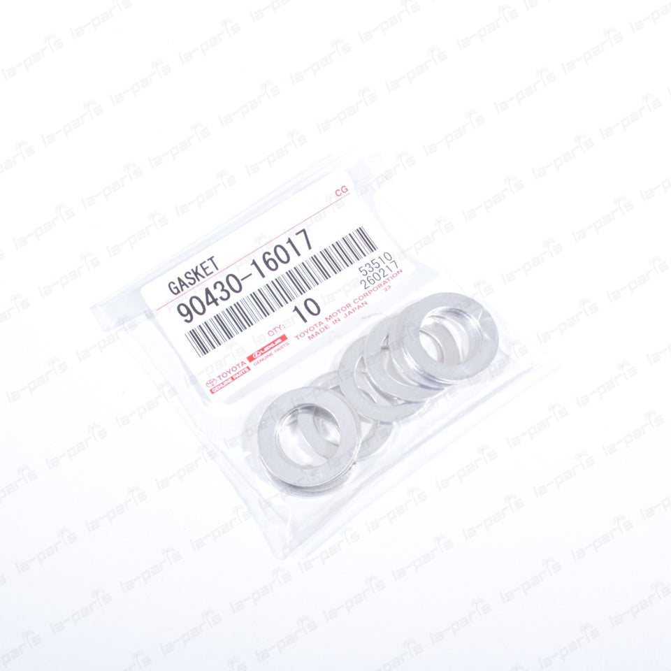 New Genuine OEM Toyota 07-18 Engine Oil Cooler Line Gasket 90430-16017 Qty 101