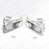New Genuine OEM Lexus 2007-2010 LS460 LS600h Rear Exhaust Tips Pair0