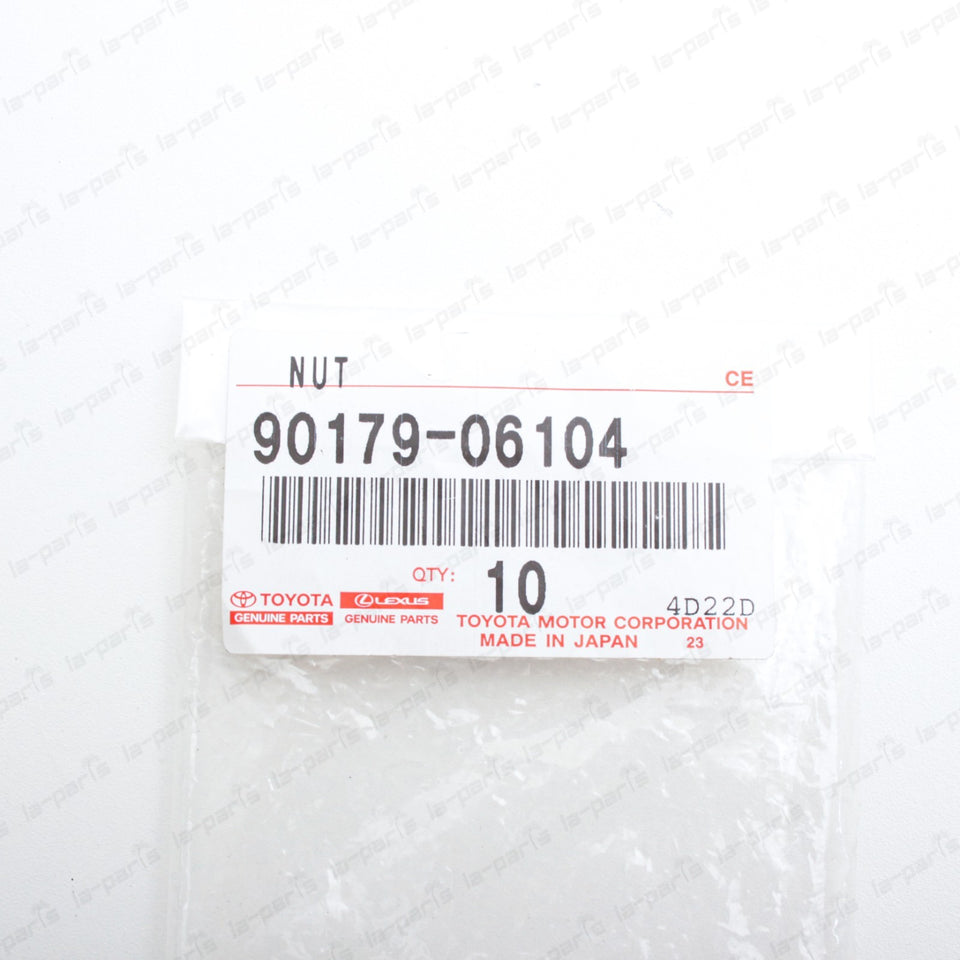 New Genuine OEM Toyota Lexus Splash Shield Under Cover U-Nut 90179-06104 Qty:105