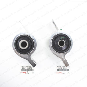 New Genuine Lexus Front Lower Control Arm Bushings SET 48076-24040 & 48075-24070