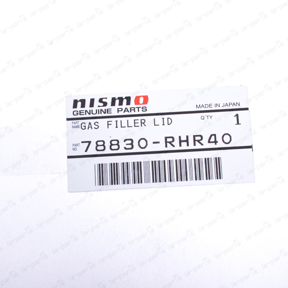New Genuine OEM Nismo Heritage Skyline GT-R R34 BNR34 Fuel Lid 78830-RHR409