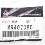 New Genuine OEM Mitsubishi 01-06 Montero Front Brake Caliper Upper Pin MR407085