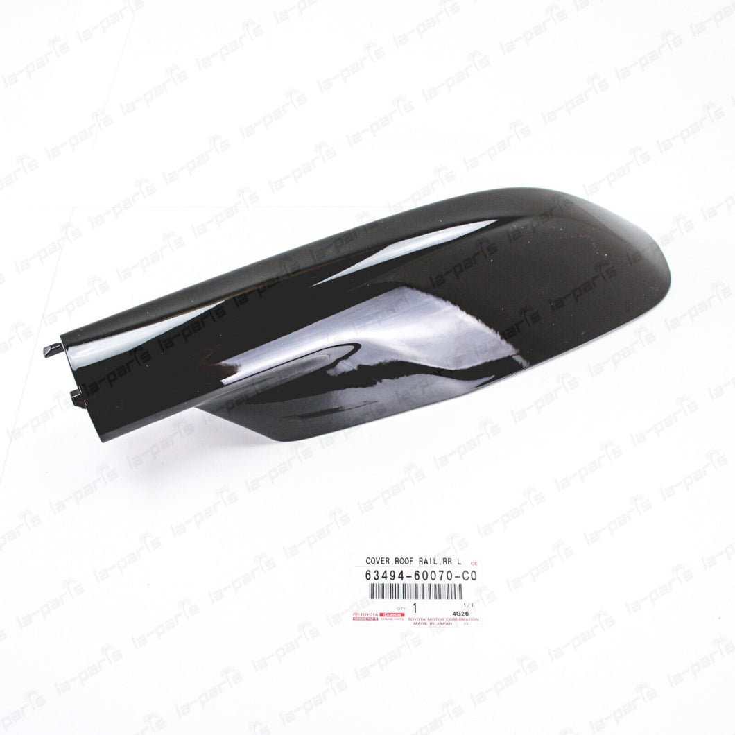 Genuine Lexus 02-07 LX470 Black Rear Driver Roof Rack Leg Cover 63494-60070-C0
