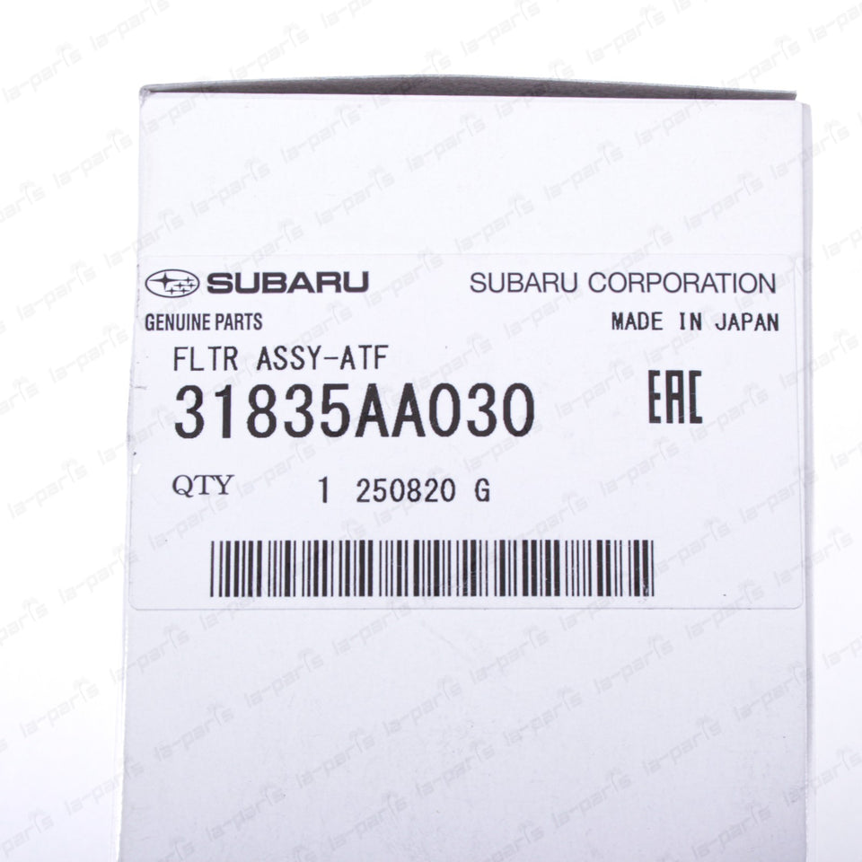 New Genuine OEM Subaru 2010-2025 CVT Transmission Fluid Filter 31835AA0308