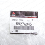 New Genuine OEM Mitsubishi 2008-2017 Lancer Evo Trunk Lid Opener Switch 5927A0457