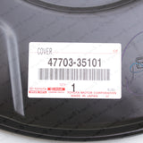 New Genuine OEM Toyota 96-02 4Runner Front RH Brake Dust Shield 47703-351017