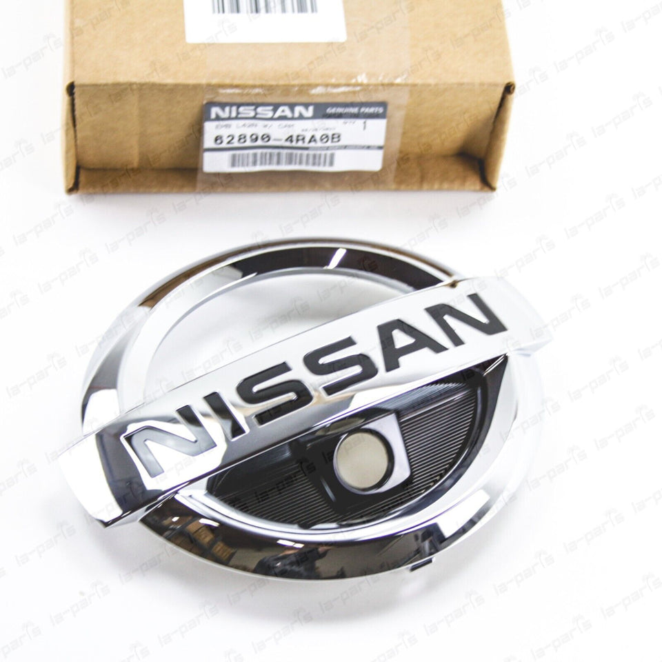 Genuine Nissan Maxima 2016-2019 Radiator Grille Emblem With Hole Front Camera